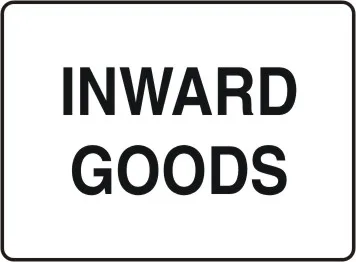 G 753 — GENERAL - INWARD GOODS